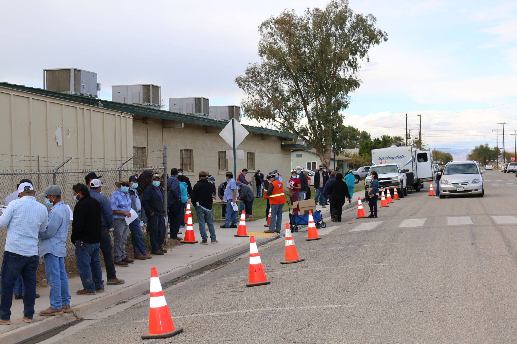 vaccine line